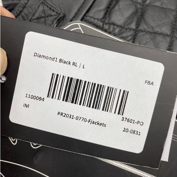 Echtes Leder Leather Jacket Large NWT - Picture 6 of 6